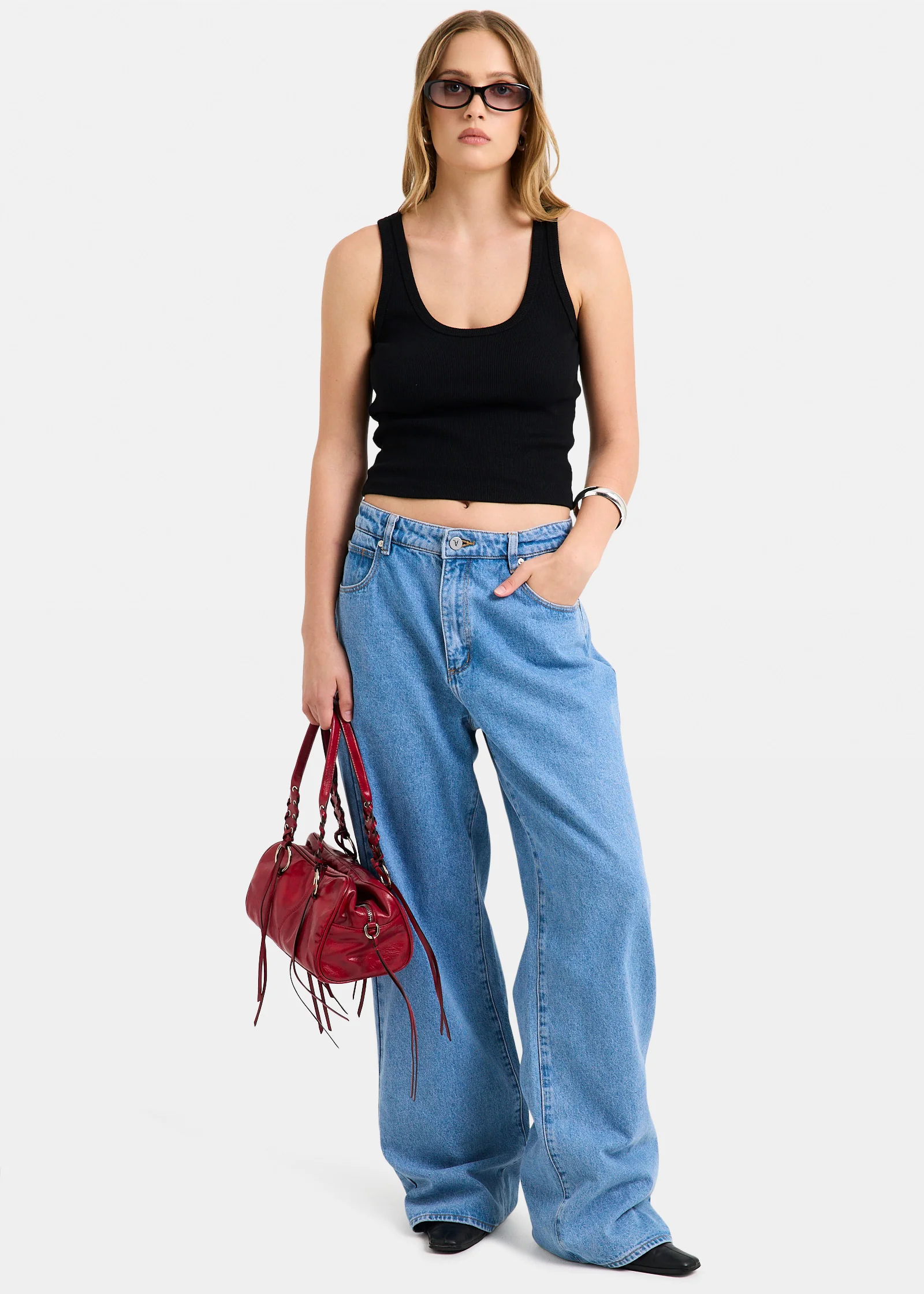 95 Mid Baggy Denim Jeans - Image 6