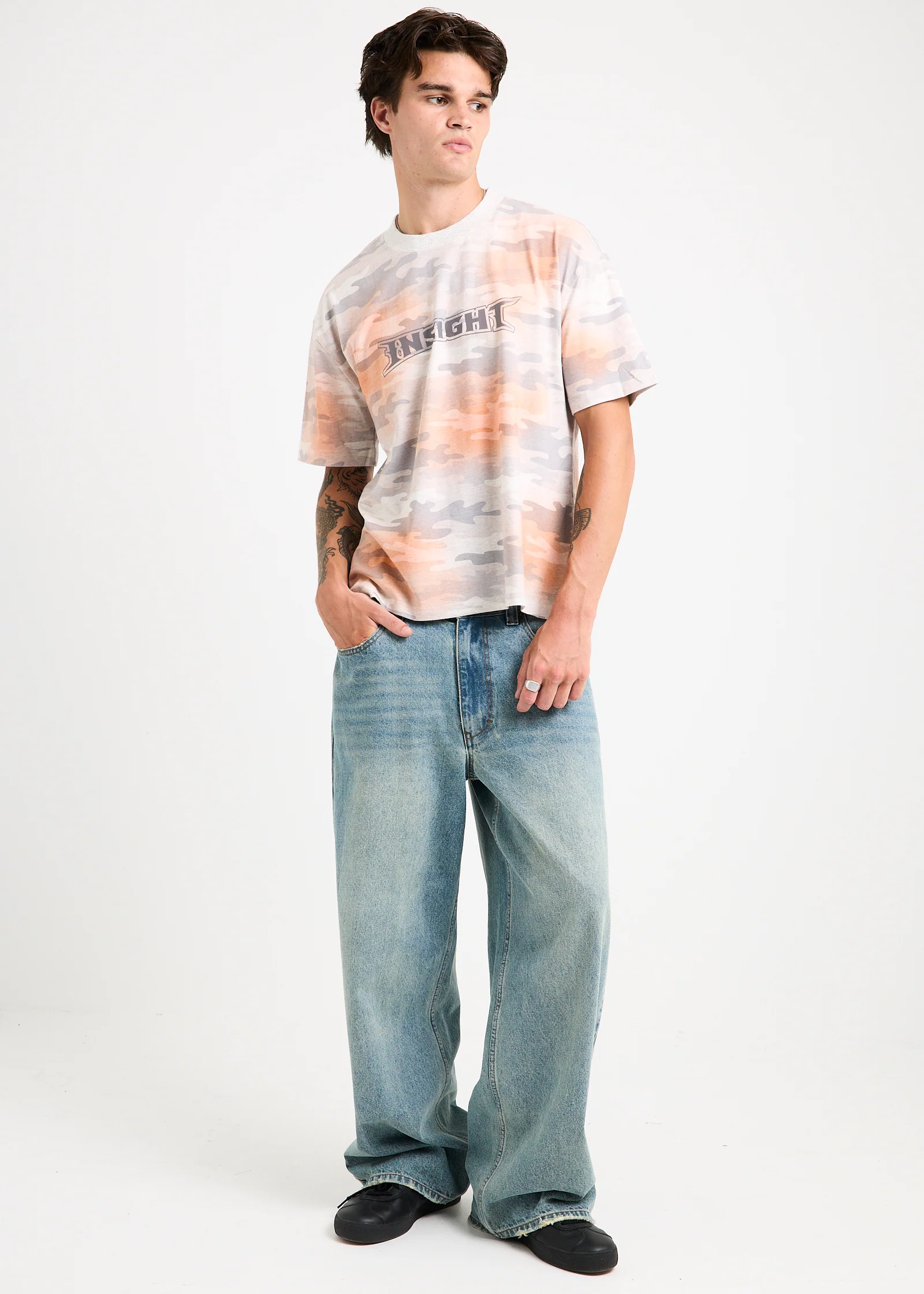 Admission Camo Spray T-Shirt - Image 3