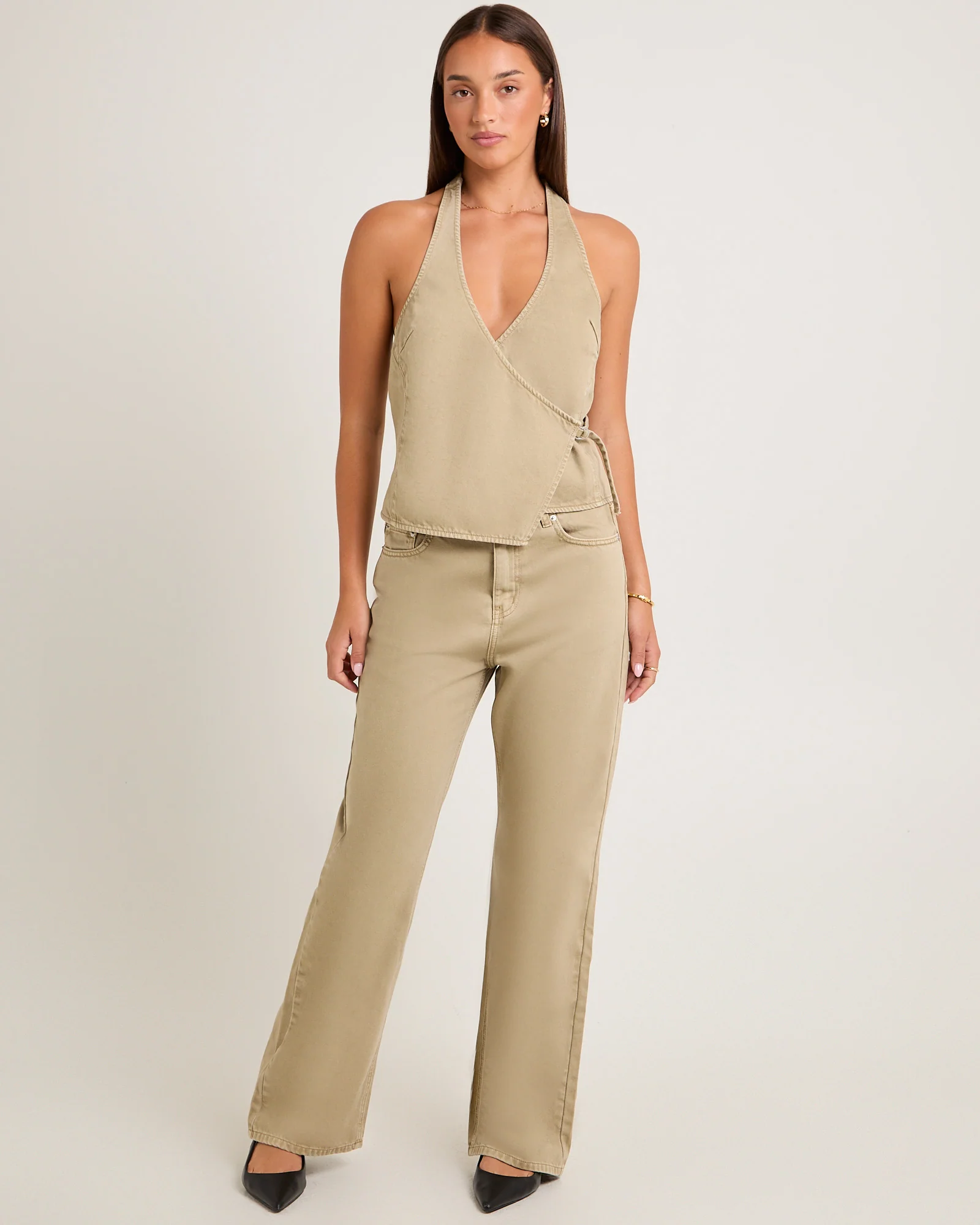 Alexa Mid Rise Relaxed Denim Jeans - Image 3
