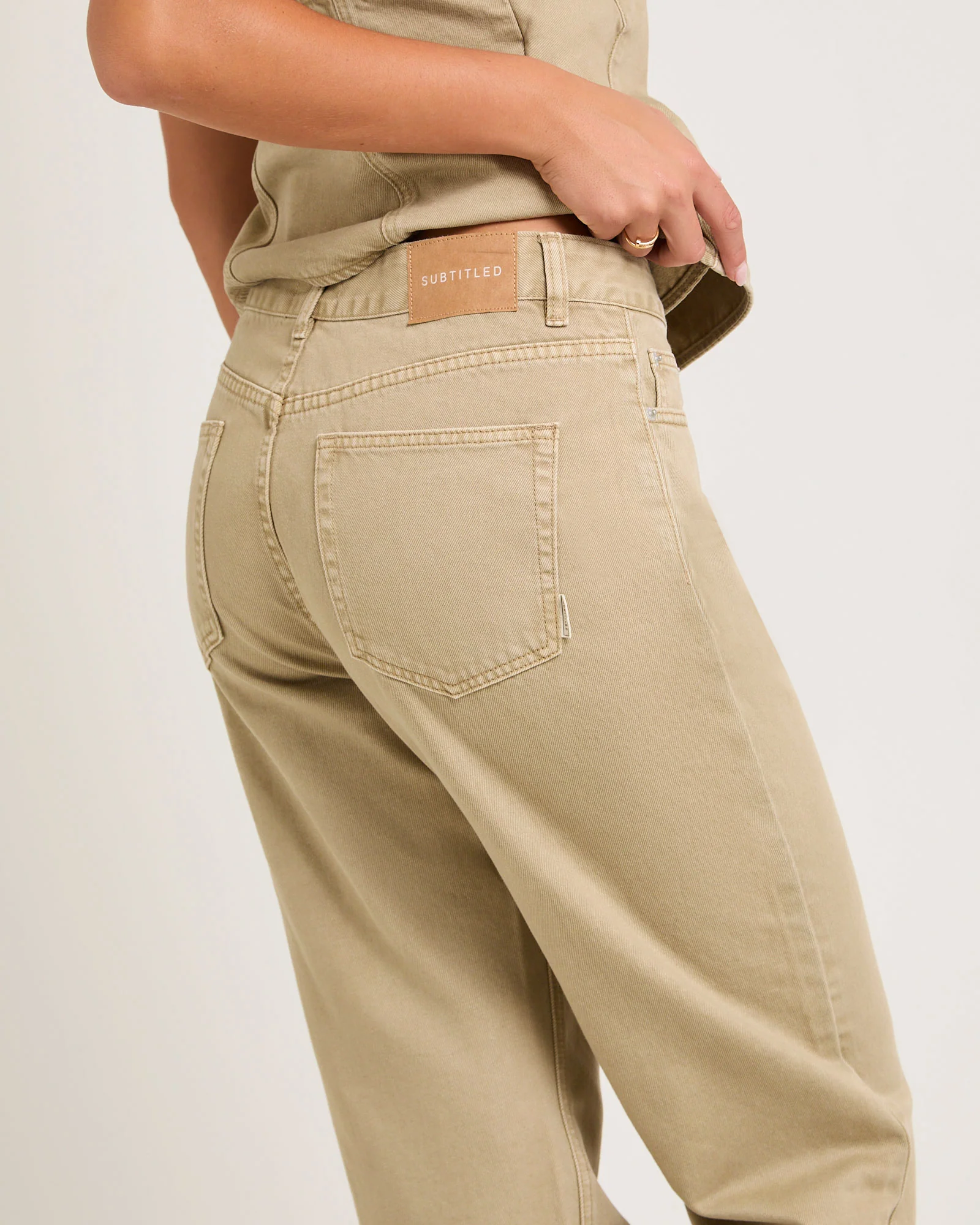 Alexa Mid Rise Relaxed Denim Jeans - Image 5