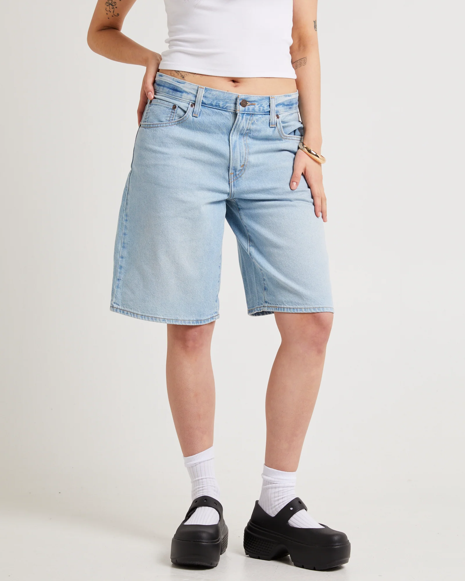 Baggy Dad Denim Jorts