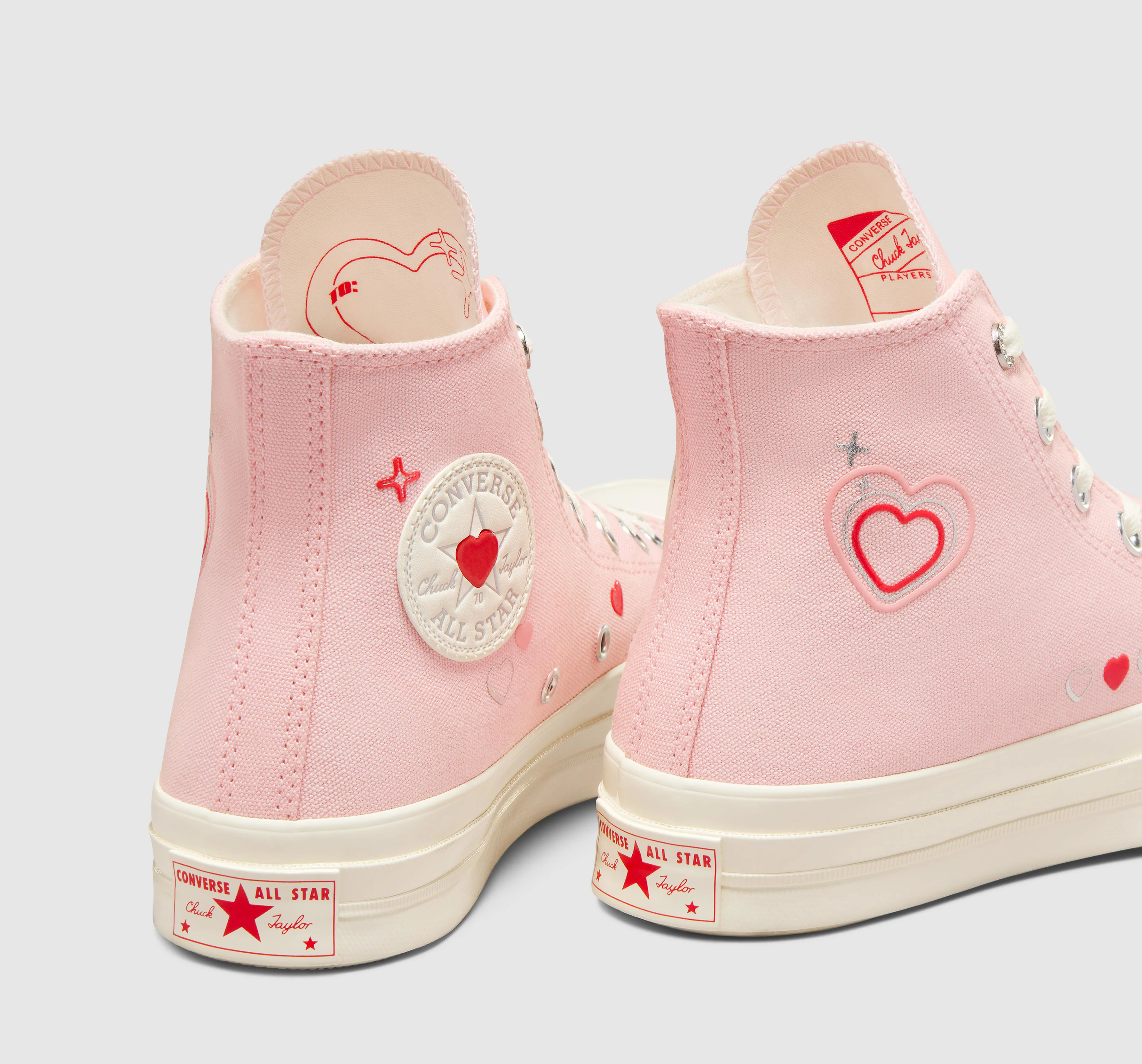 Chuck 70 Y2K Heart Valentine's Day Love Shoes in Donut Glaze - Image 5