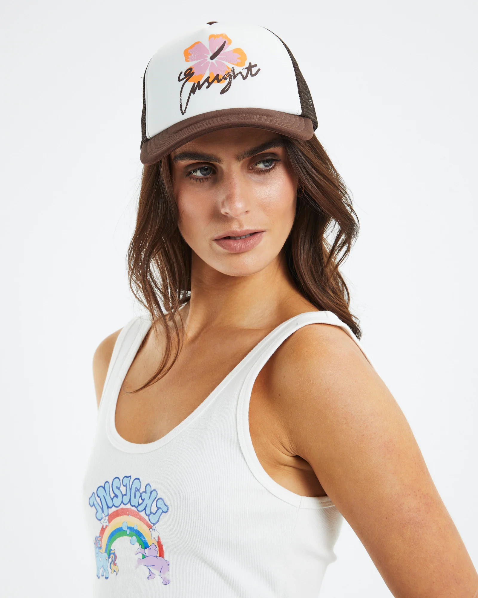Coco Loco Trucker Cap Chocolate Brown