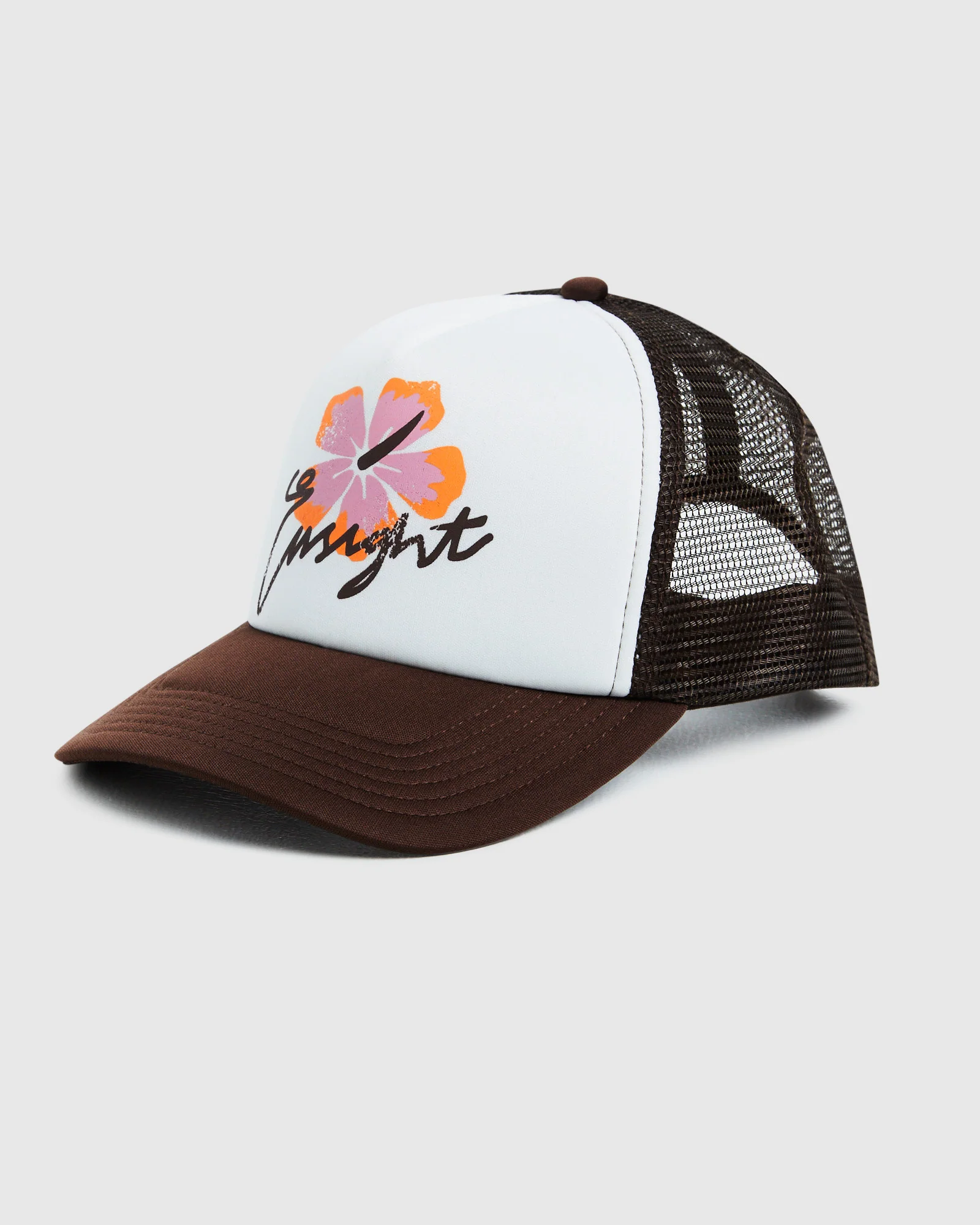 Coco Loco Trucker Cap Chocolate Brown - Image 4