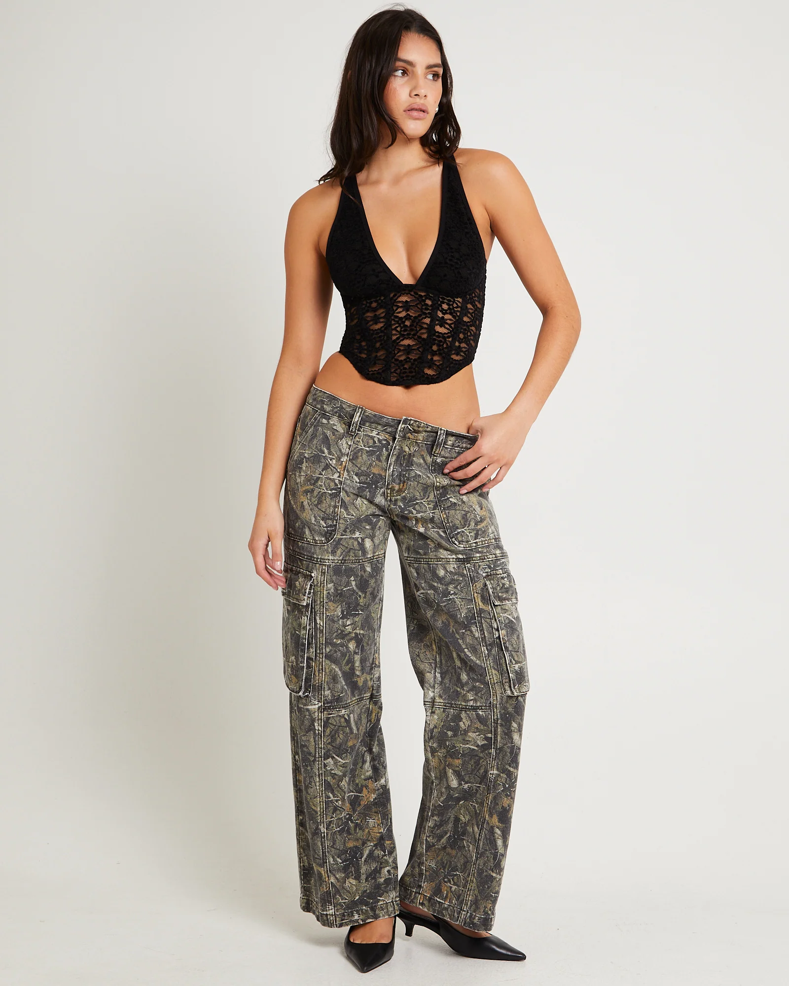 Hunter Camo Cargo Pants
