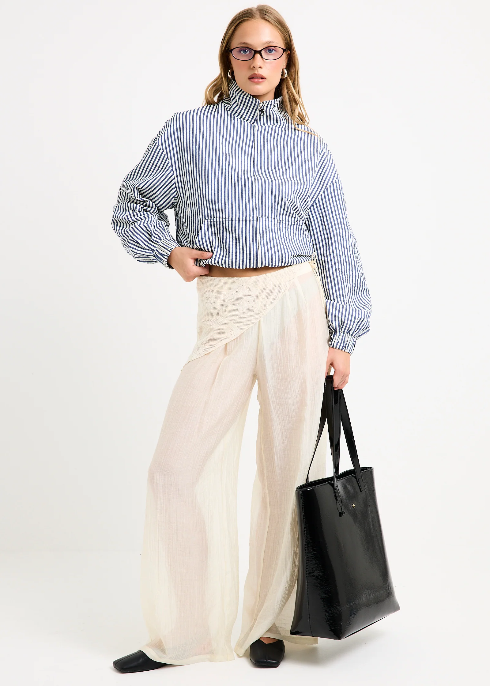 Jaqui Scarf Tie Pants