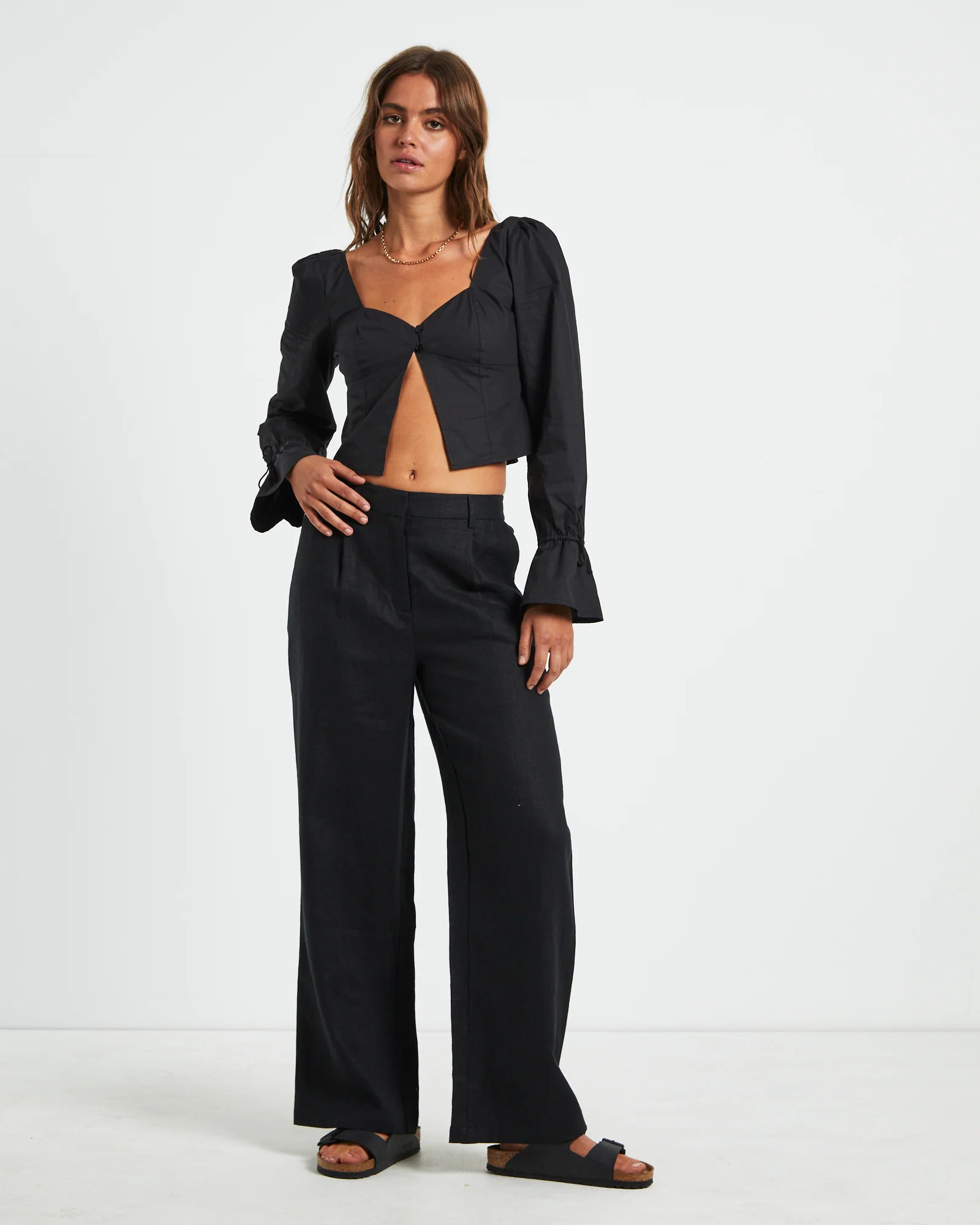 Jemimah Linen Trousers - Image 4