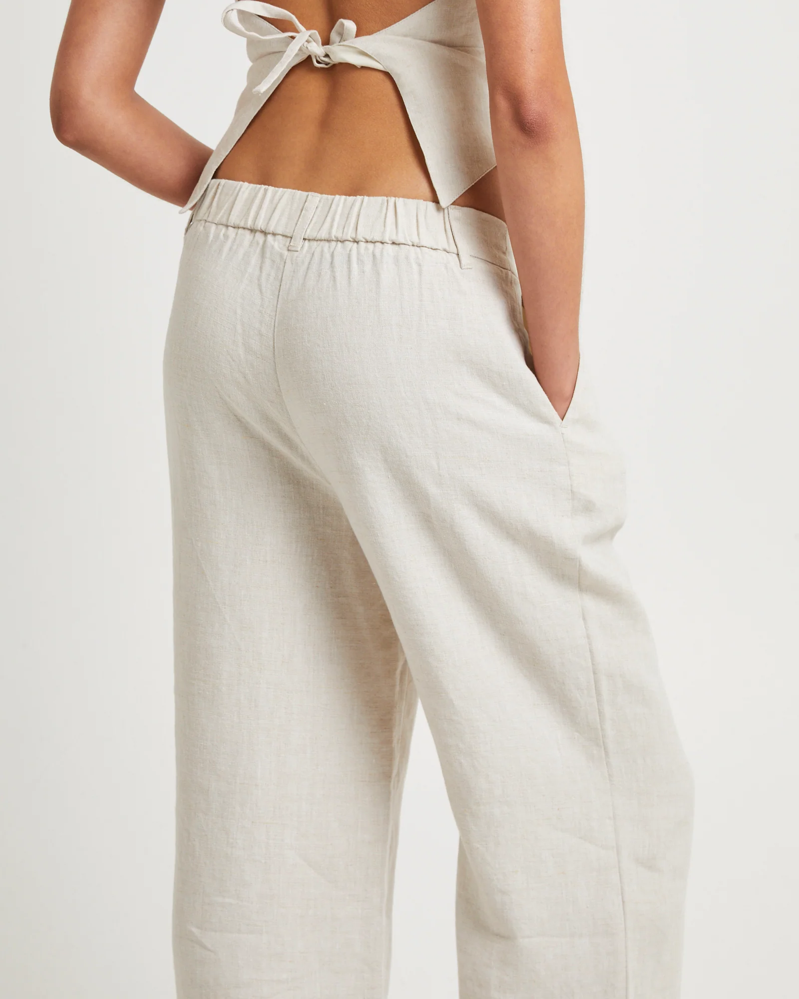 Jemimah Linen Trousers - Image 5