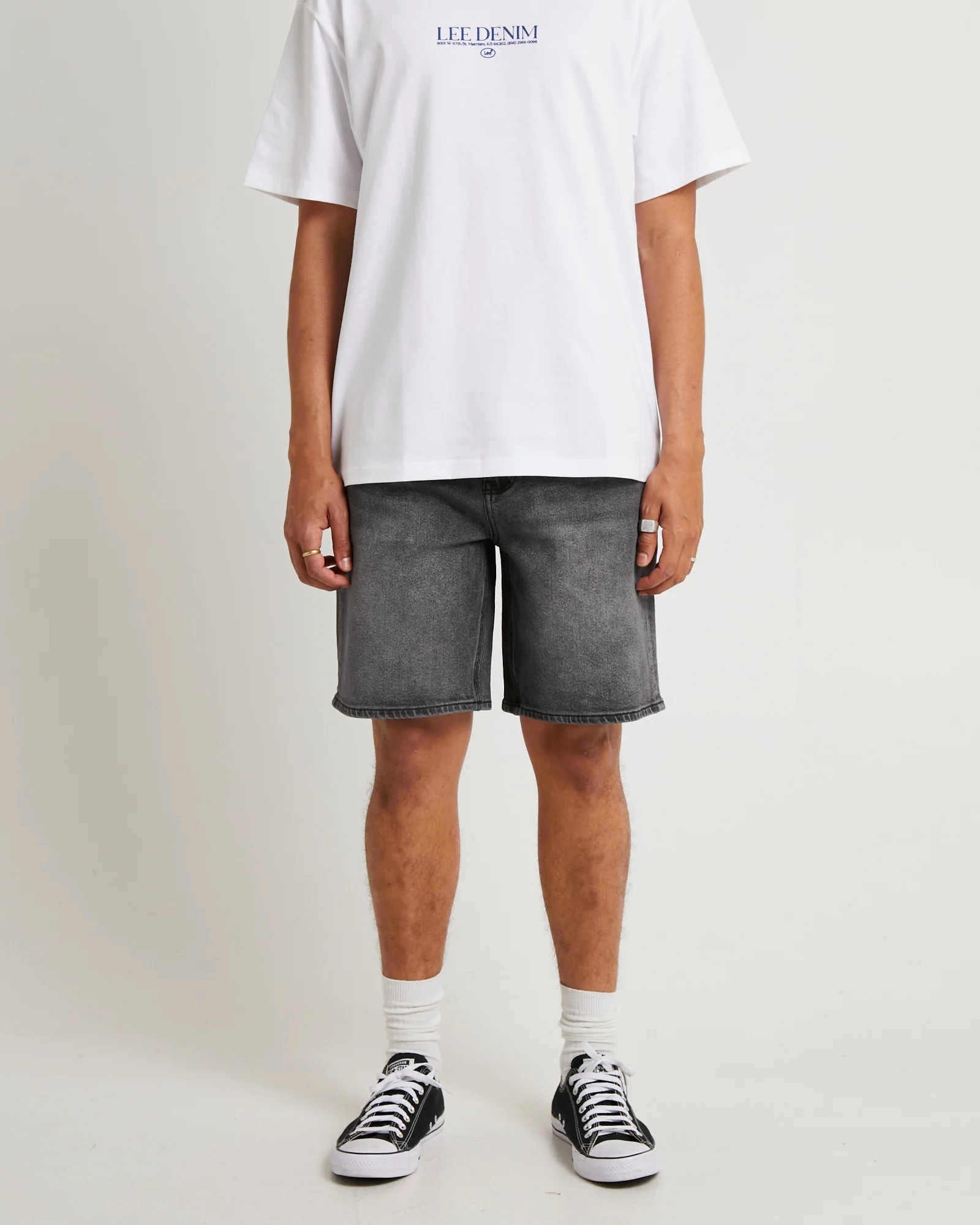L-Two Slim Denim Shorts