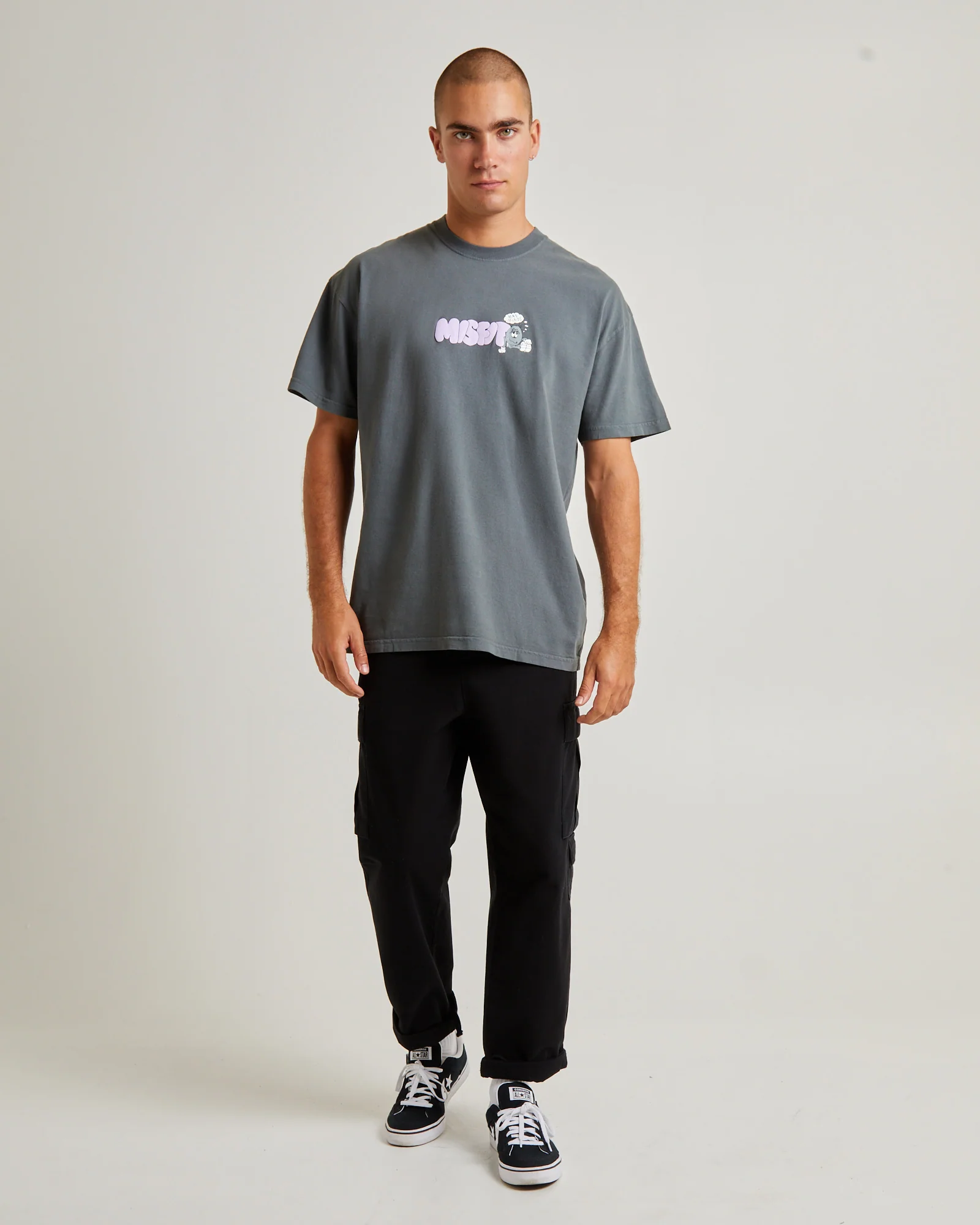 Loving Hopes Short Sleeve T-Shirt Petrol - Image 3