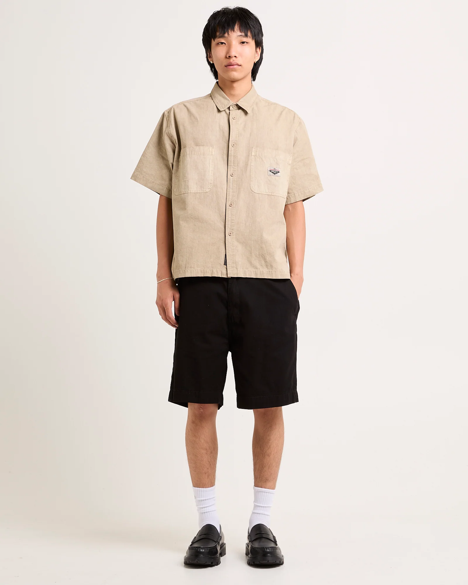 River Relaxed Denim Shorts - Image 3