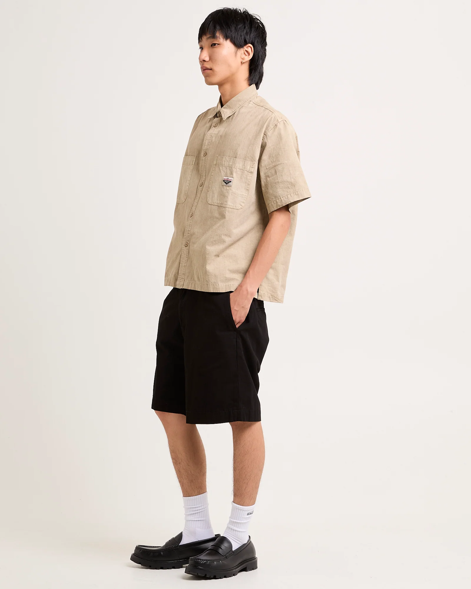 River Relaxed Denim Shorts - Image 4