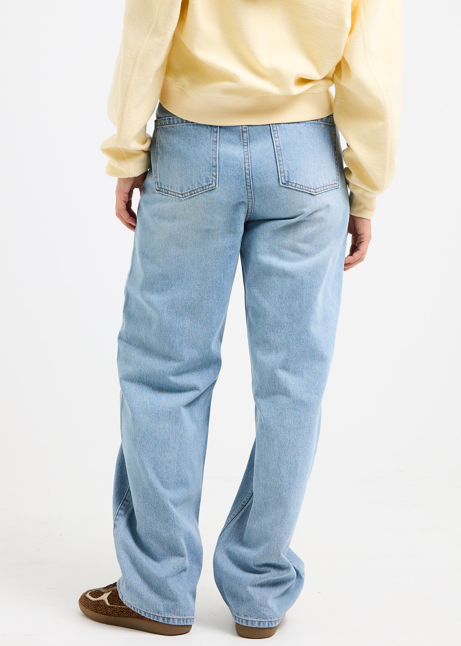 Tayla High Straight Denim Jeans - Image 4