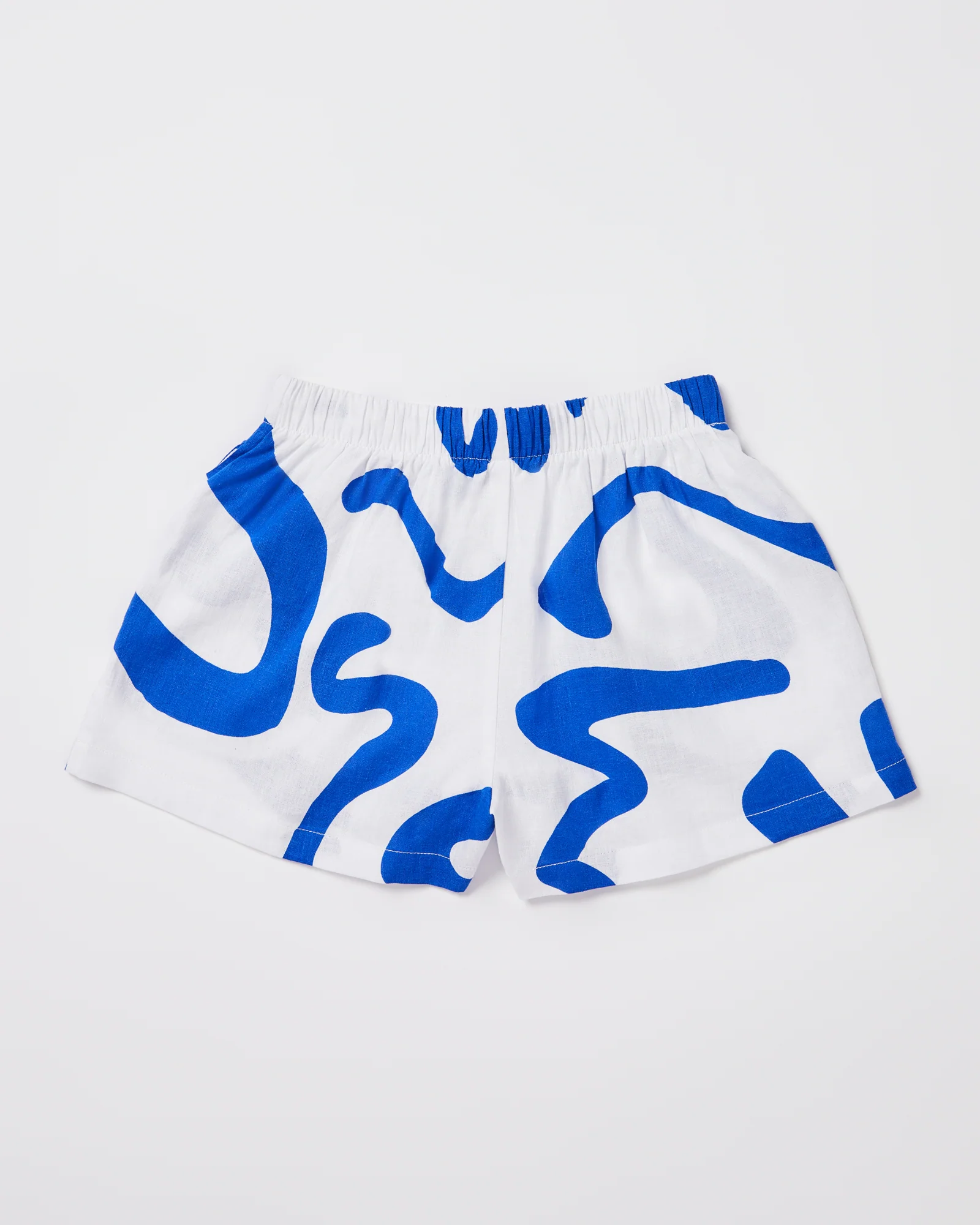 Teen Girls Charlie Swirl Shorts in Blue - Image 2