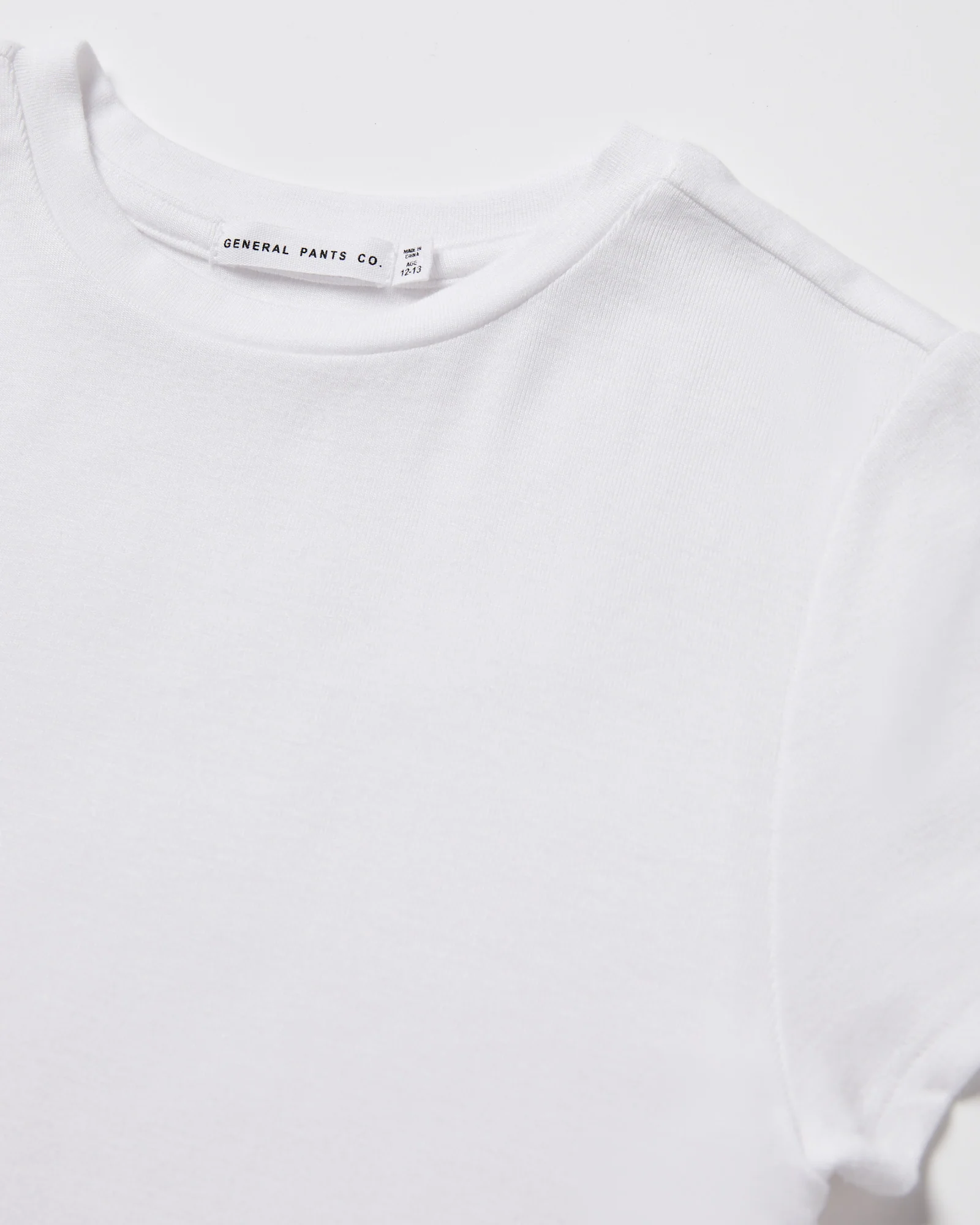 Teen Girls Slinky Fit Short Sleeve T-Shirt in White - Image 3