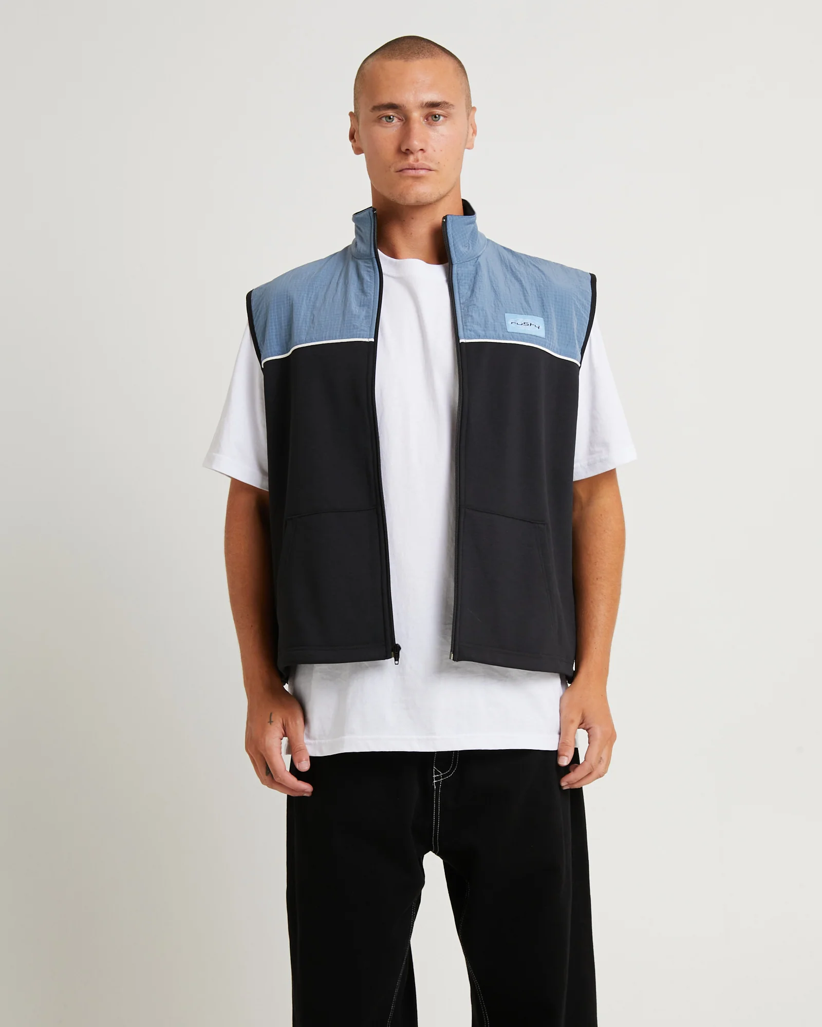 Tekkers Unisex Fleece Vest Coal